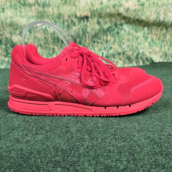 ASICS | Gel Lyte Classic Red On Red Mens Sneakers -Size 8 - Picture 14 of 16